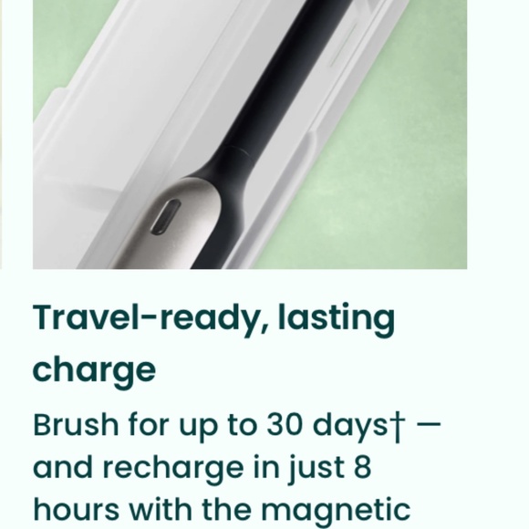 quip 360 Oscillating Rechargeable Electric Toothbrush + Travel Case - Picture 15 of 16